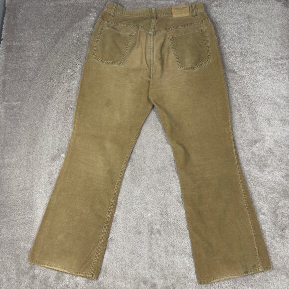 American Eagle Outfitters Corduroy Pants Size 33x31 Brown Preppy Boho Indie - Picture 3 of 6